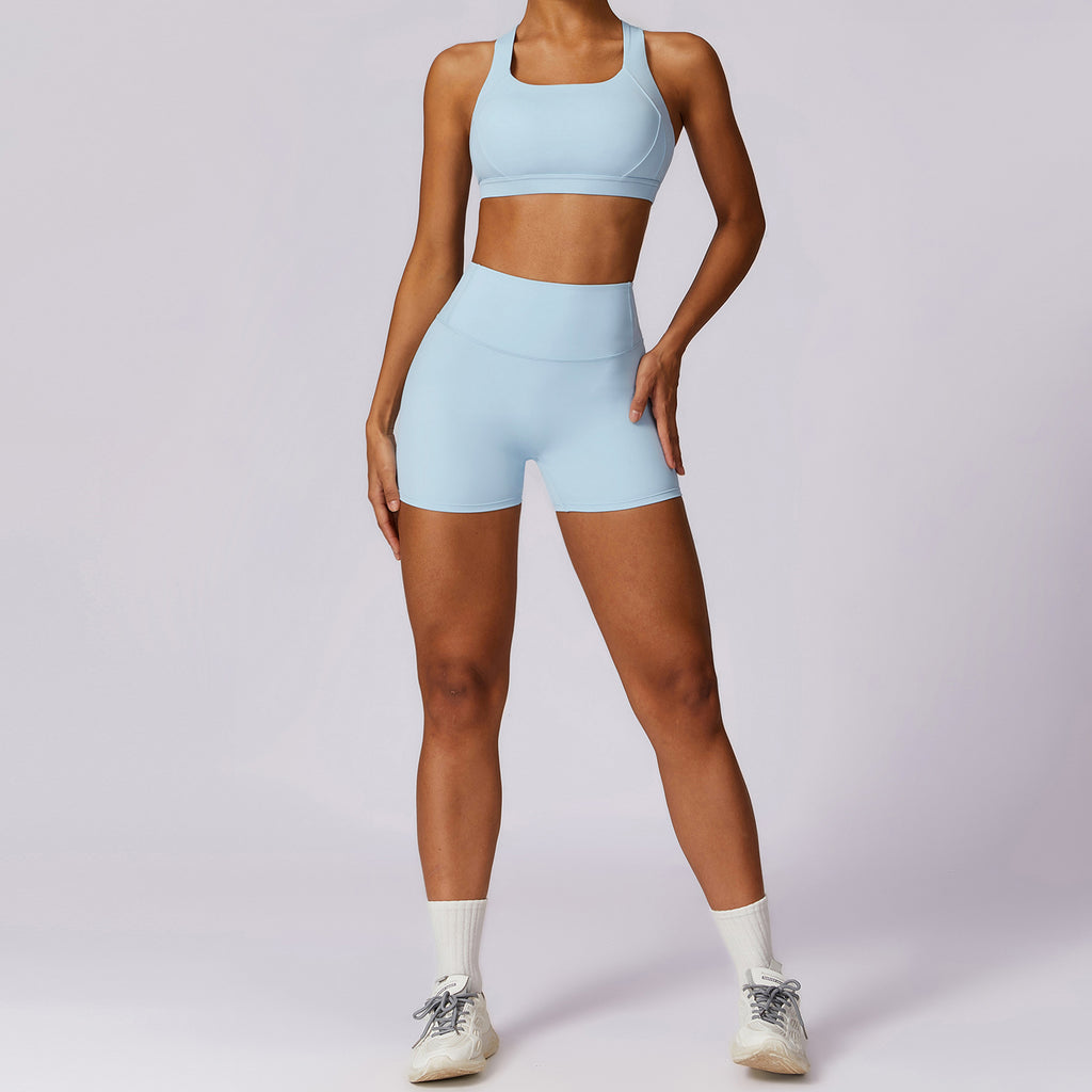 Womens Quick-Dry Yoga Fitness Set