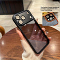 Ultra-Thin iPhone Case with Mirror - Orange