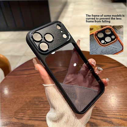 Ultra-Thin iPhone Case with Mirror - Orange