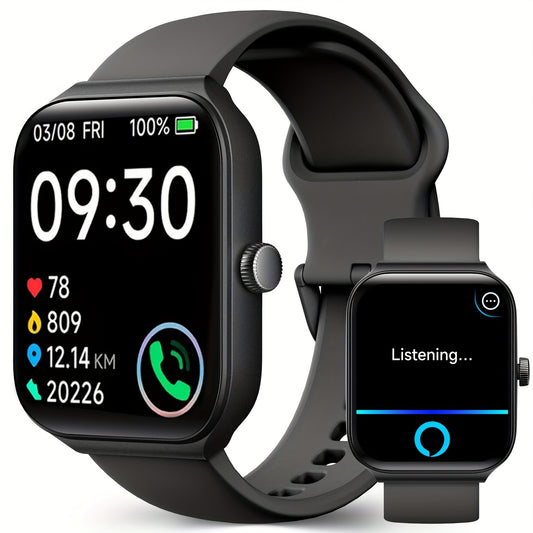 FAWEIO Smart Watch with Alexa - 1.95" Fitness Tracker