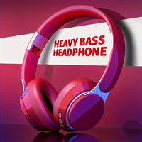 Wireless Over-Ear Headphones with Mic & FM Radio