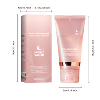 Collagen Night Wrap Mask with Jelly Brush - 2.54oz x2