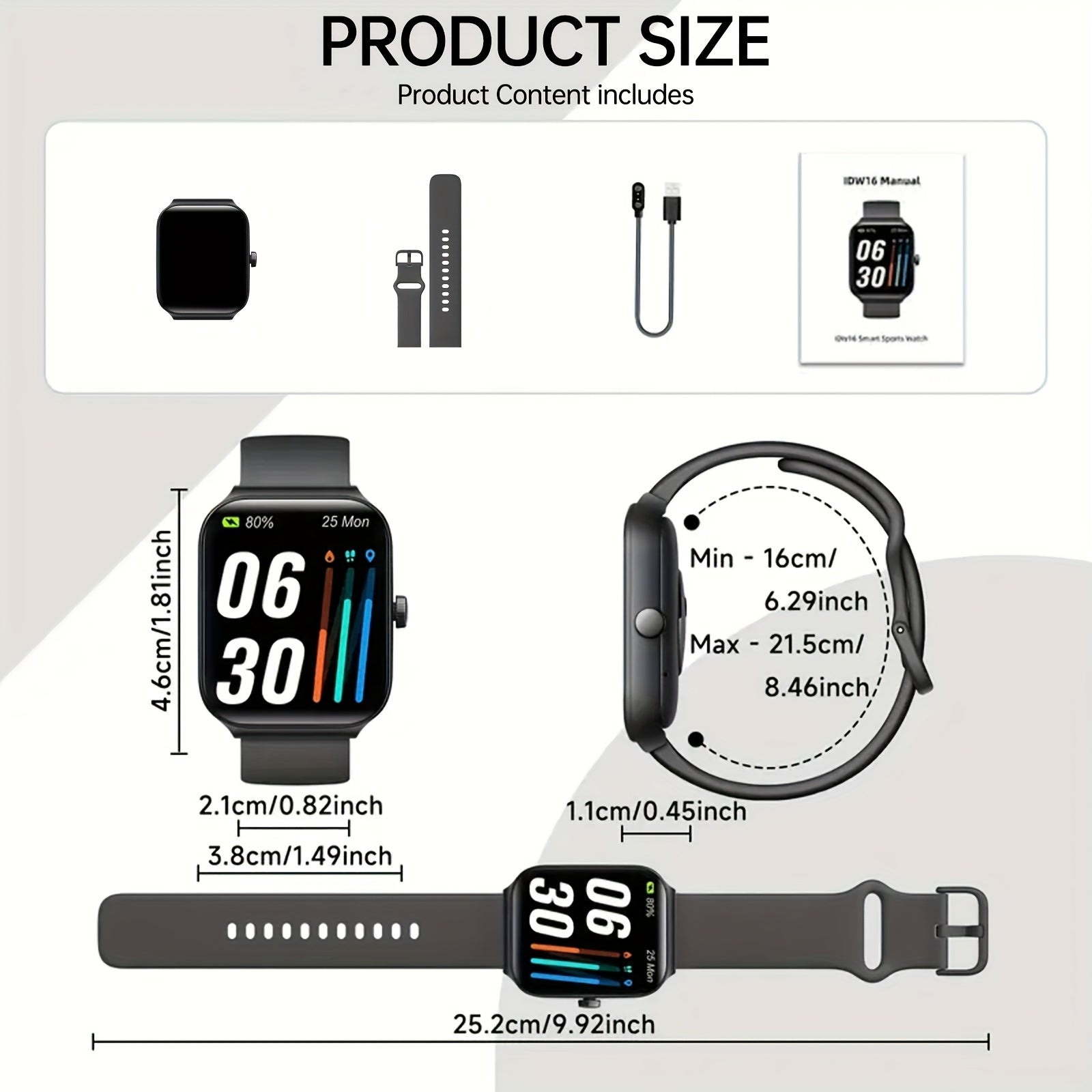 FAWEIO Smart Watch with Alexa - 1.95" Fitness Tracker
