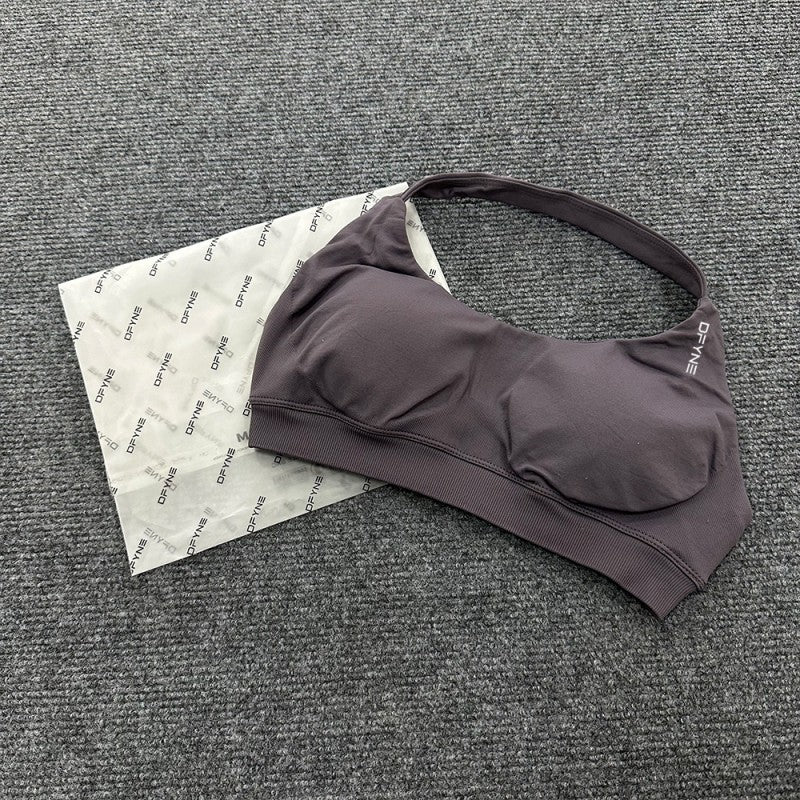 High Elastic Yoga Outfit Halter Bra Shorts Set