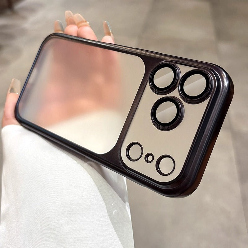 Glossy Transparent iPhone Case - Ultra-Thin Lens Protection