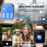 Sports Smartwatch 1.83" - Bluetooth Call & Fitness Tracker