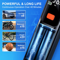 Portable Digital Air Pump with LED Display
