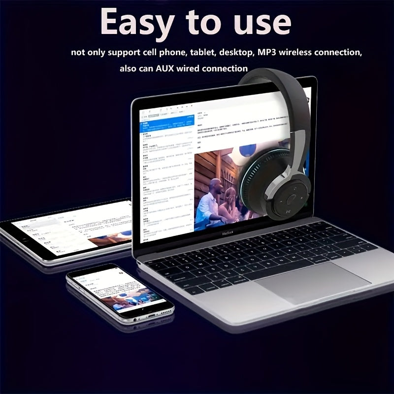 Wireless Headphones with Active Noise Cancellation