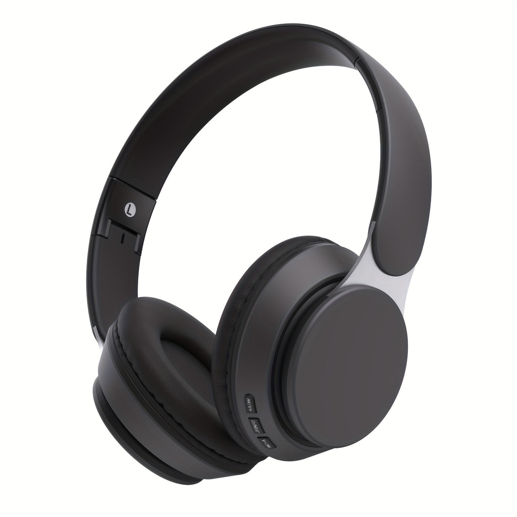Wireless Foldable Over-Ear Headphones with Mic