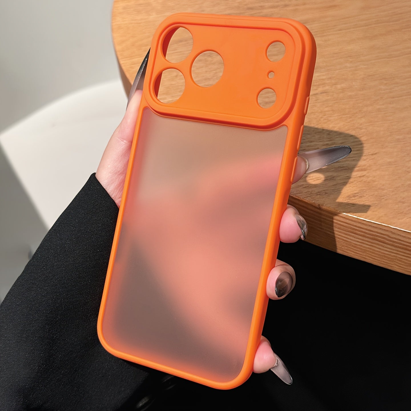 Matte Translucent iPhone Case - Shockproof Air Cushion Cover
