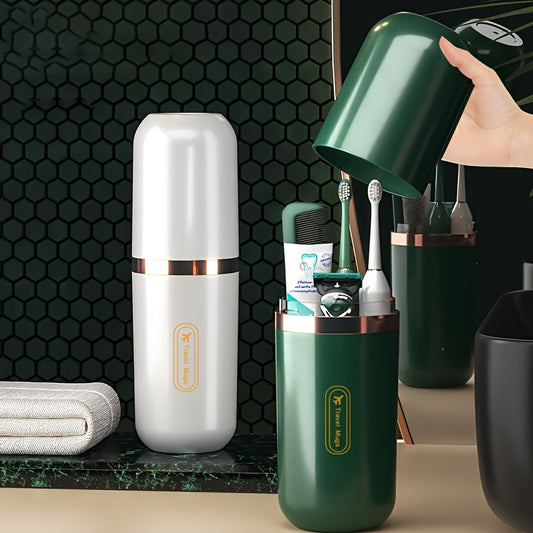 Portable Travel Toothbrush and Toothpaste Storage