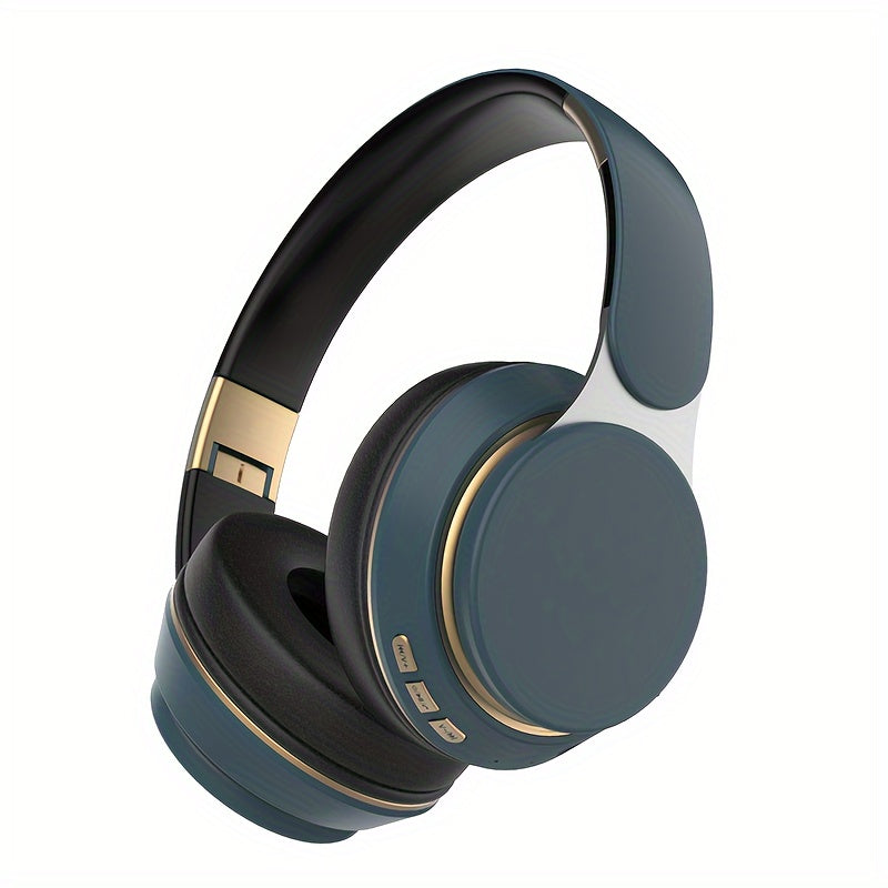 Wireless Foldable Over-Ear Headphones with Mic