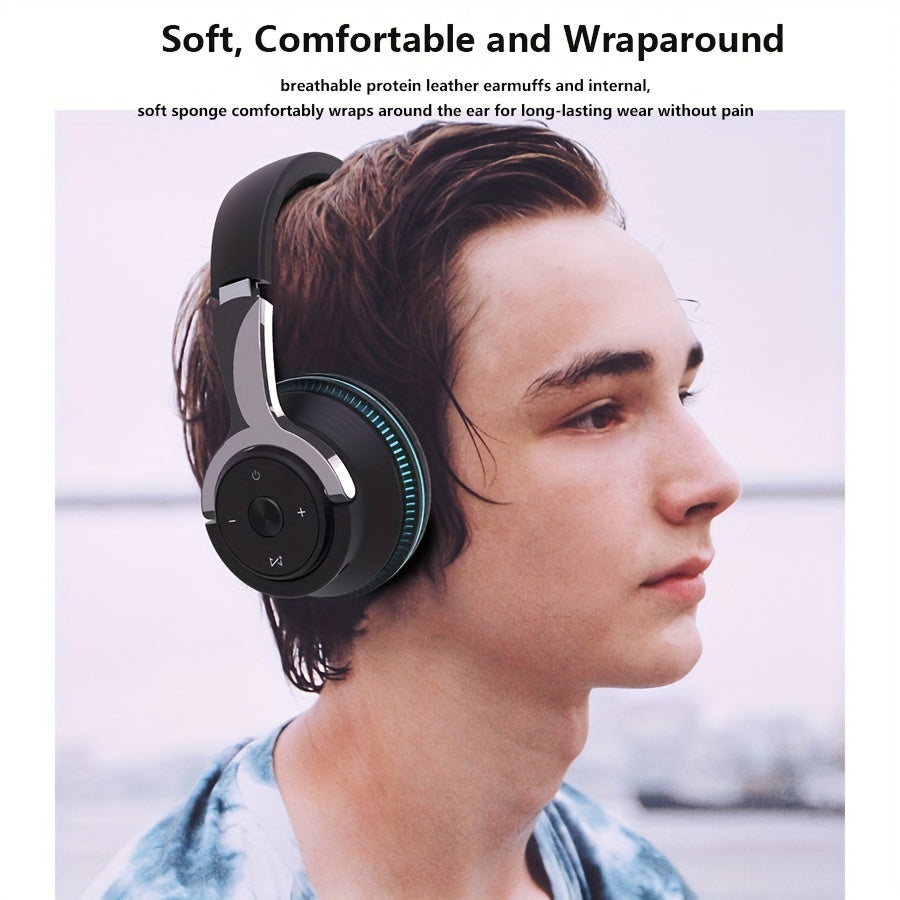 Wireless Headphones with Active Noise Cancellation