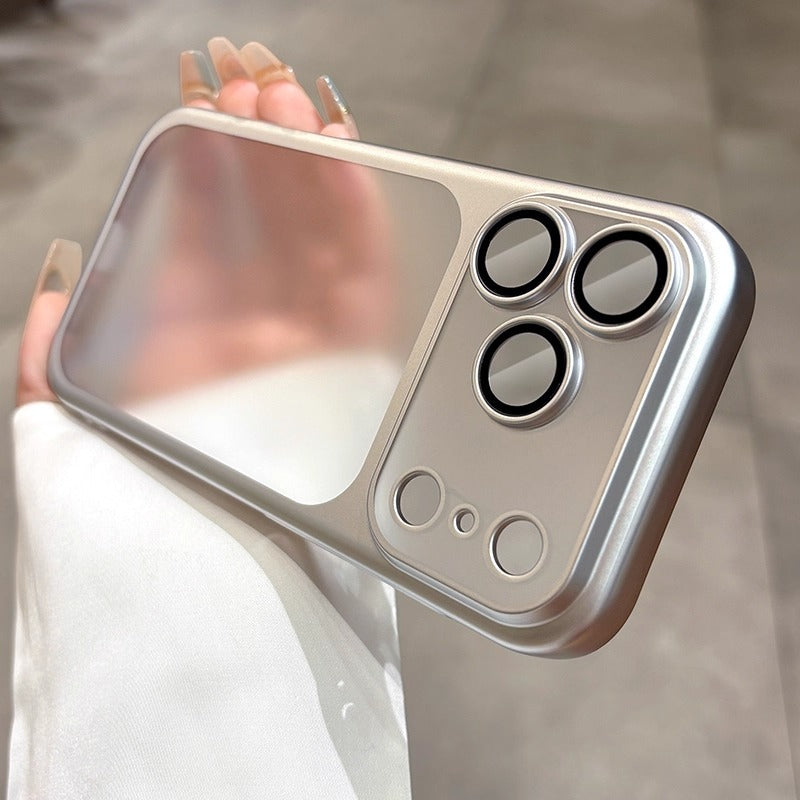 Glossy Transparent iPhone Case - Ultra-Thin Lens Protection