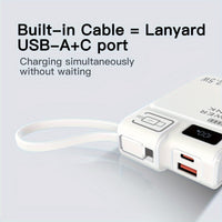 Portable Power Bank - PD 22.5W Fast Charging