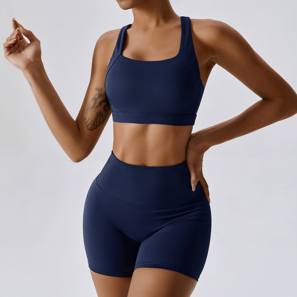 Womens Quick-Dry Yoga Fitness Set