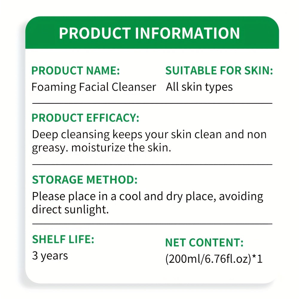 Cleanser - Niacinamide & Hyaluronic Acid 200ml